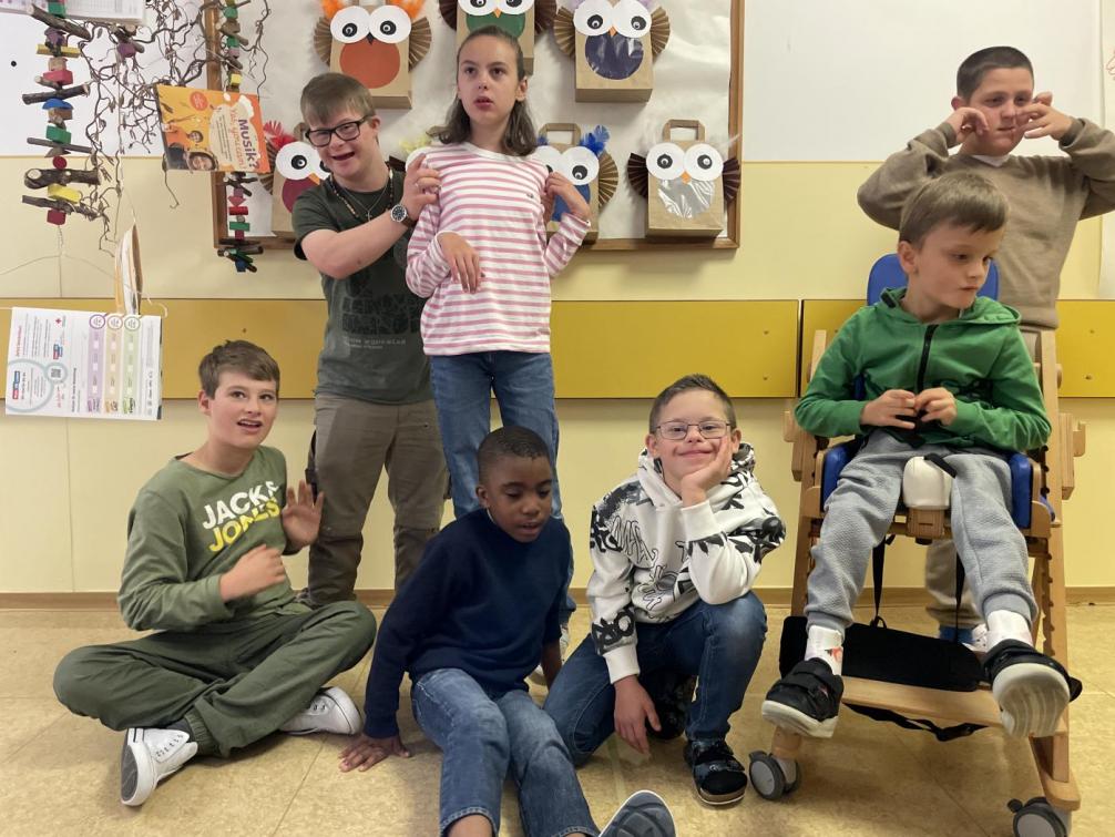 Klassenfoto 1. Klasse